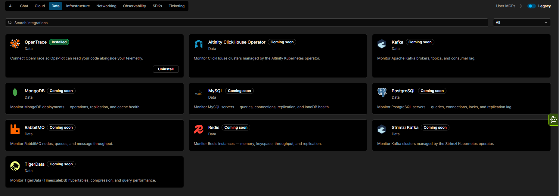 Data integrations